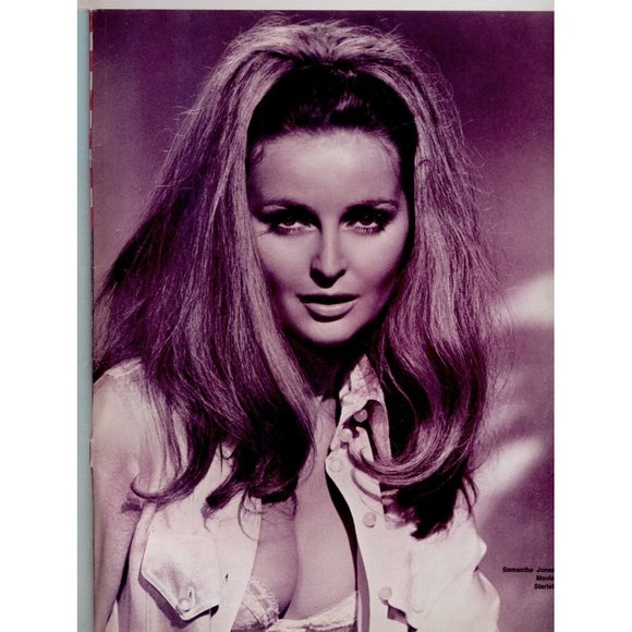 VINTAGE 53-YEAR-OLD VIETNAM-ERA ARMY DIGEST, JULY 1968 Samantha Jones Pinup! - Picture 3 of 4